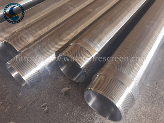 4-1/2 de” perfuração Ss304 Johnson Wire Screen Water Well para o controle da areia