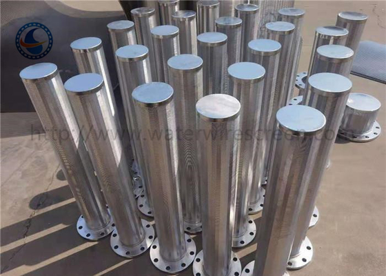 Filtro Johnson Wire Screen Stainless Steel 304 do castiçal da flange